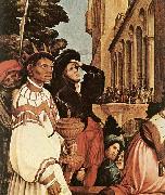 HOLBEIN, Hans the Younger The Oberried Altarpiece oil on canvas
